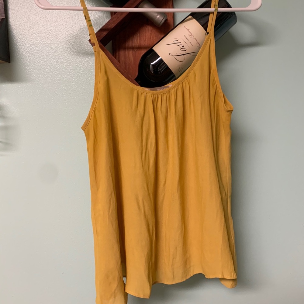 Yellow tank top